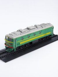Масштабная модель 1:87 Советский тепловоз ТЭП10 "Стрела" с журналом №5 (Наши Поезда. Modimio)
